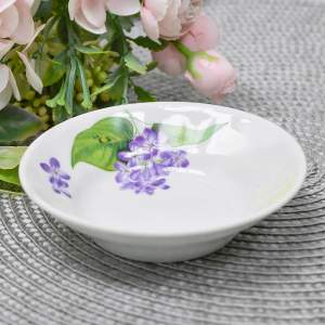 Блюдце для варенья форма 89 Сирень