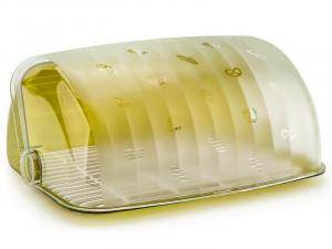 Хлебница "Санти", оранжевый/полупрозрачный