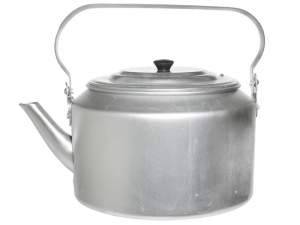 Чайник 5л алюминиевый матовый травленный