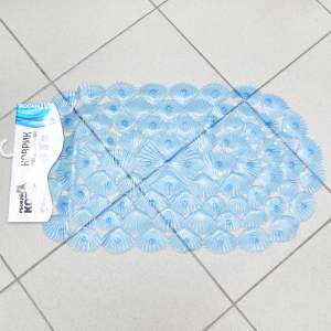 Коврик для ванной 66*37см "Ракушки"