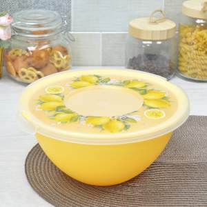 Миска 2л с крышкой "Fresh"