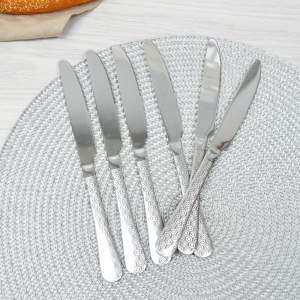 Набор столовых ножей "№6" 6штук, нержавеющая сталь, NNOSO-73