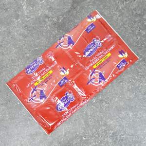 Пластины от мух и комаров "Ультра сила" без запаха, 10шт красные, Домовой