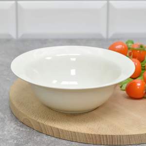 Миска 550мл 175мм, без деколи, фарфор