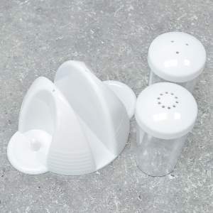 «Набор для специй 3 предмета "Oslo", снежно-белый» - фото 1