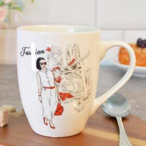 Кружка 350мл Модница, MFK09145