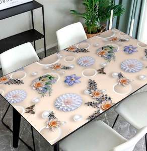 Клеенка 80см*20м ПВХ на нетканой основе GQ8577-80CM