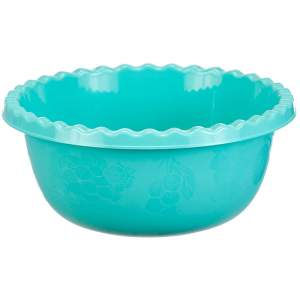 Миска 8л круглая, аквамарин