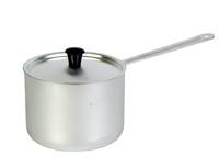 Кастрюля 1л алюминиевая с металл.крышкой