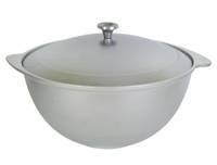 Казан 7л для плова с алюминиевой крышкой