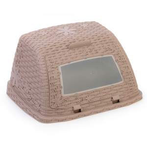 Хлебница "Плетенка" (светло- коричневый)