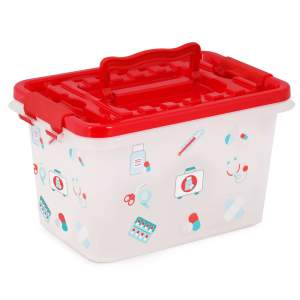 Контейнер для аптечки 4л "Доктор Плюс" 260*170*140мм