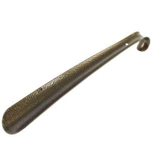 Лопатка для обуви металлическая с изгибом 45см